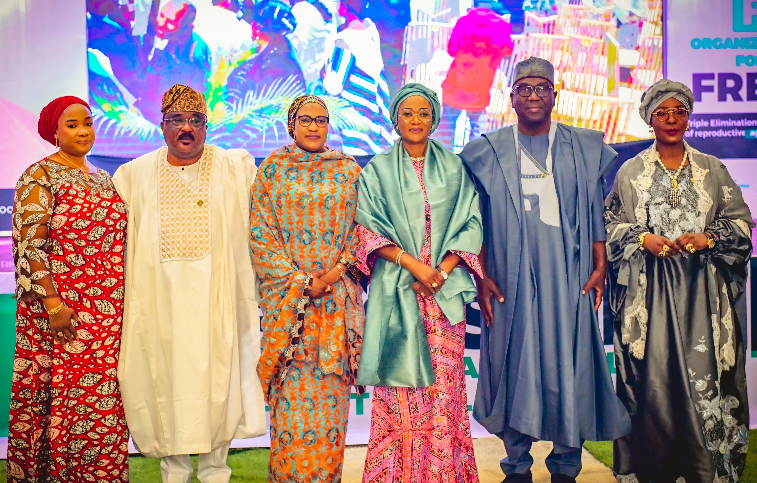 Her Excellency flags off Free to Shine campaign in Kwara State