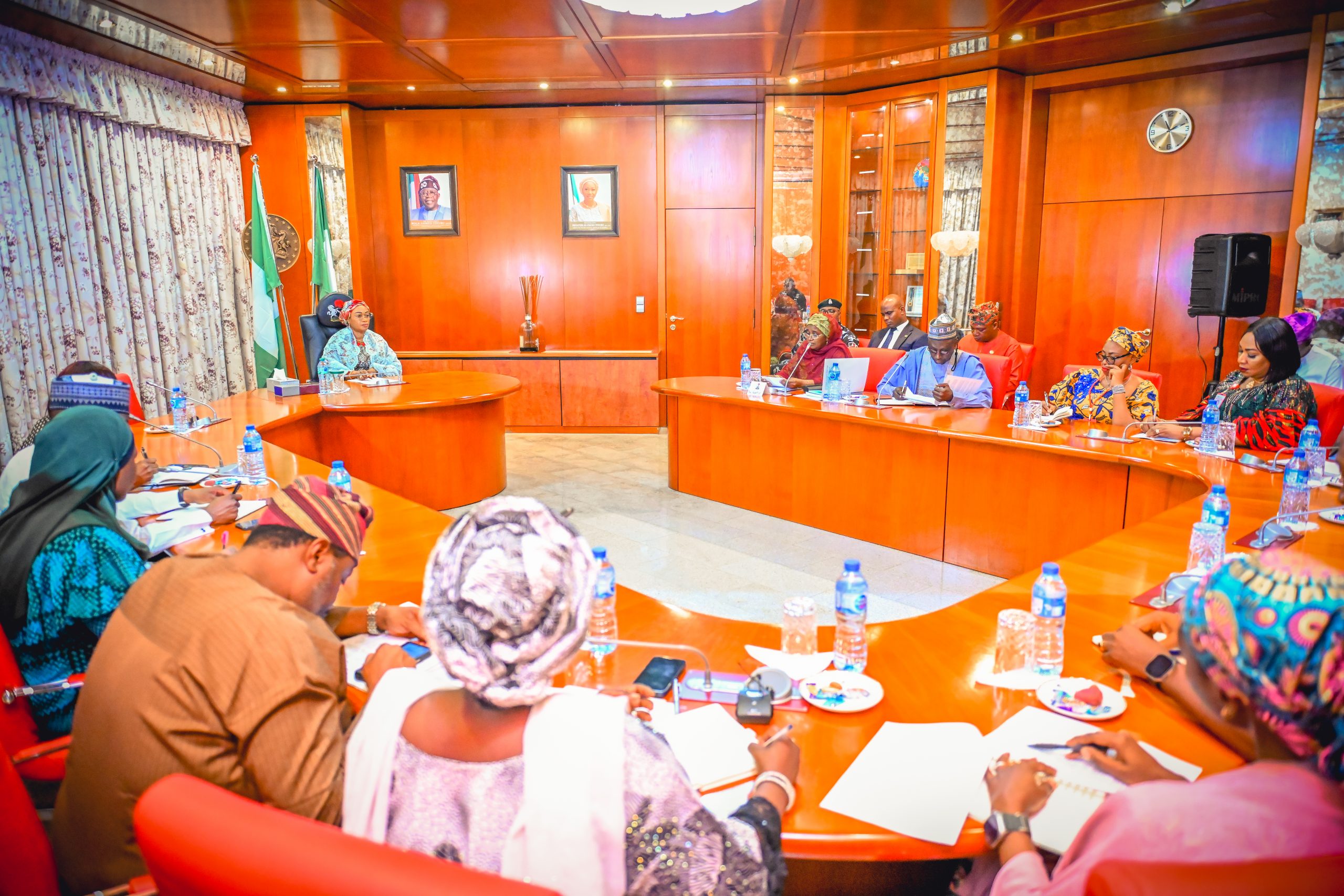 Her Excellency receives NAPTIP