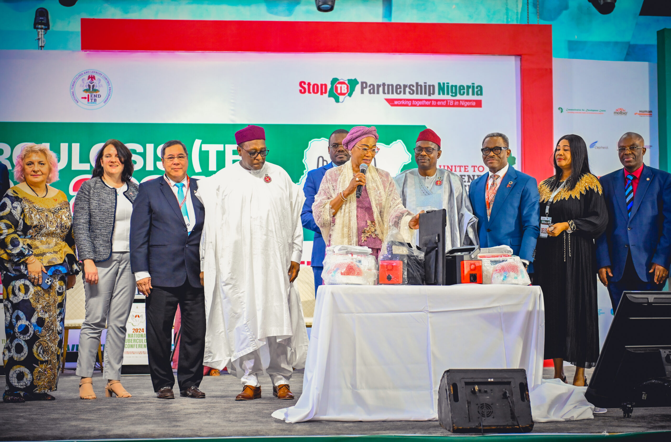 Her Excellency attends the National TB conference in Abuja