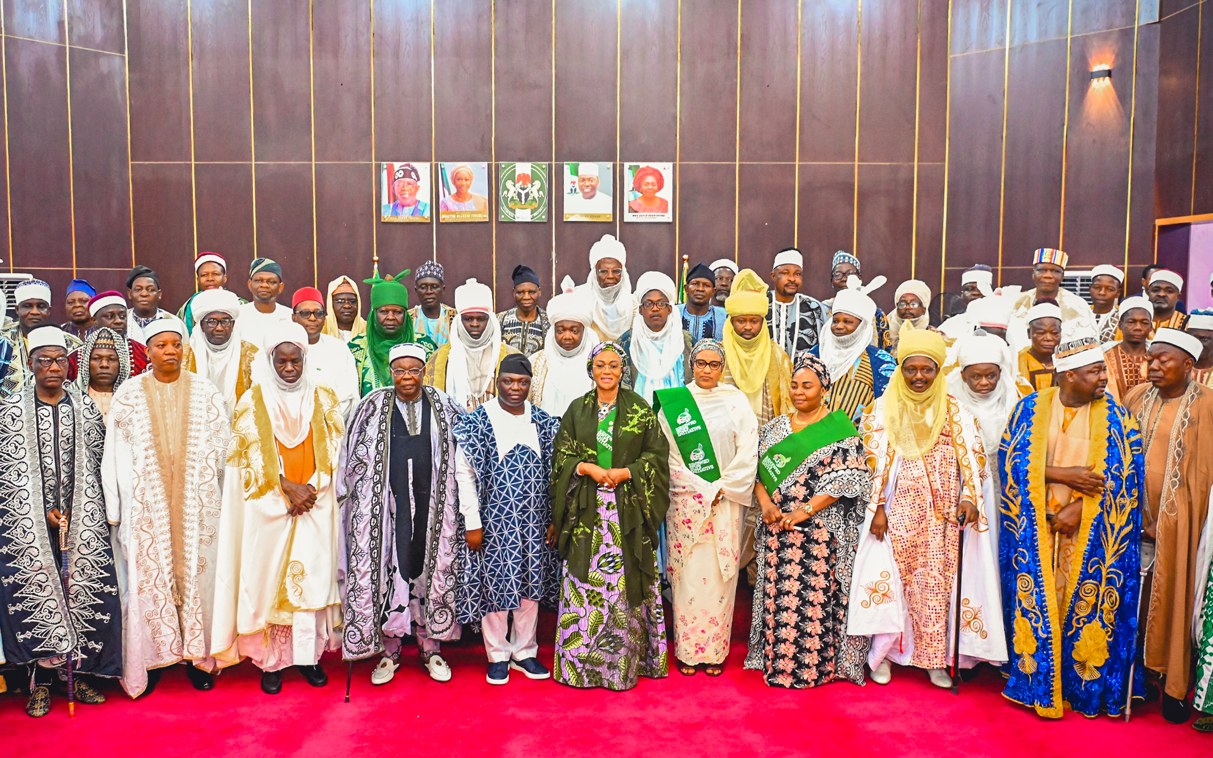 Her Excellency meets with Emirs and Chiefs in Taraba State