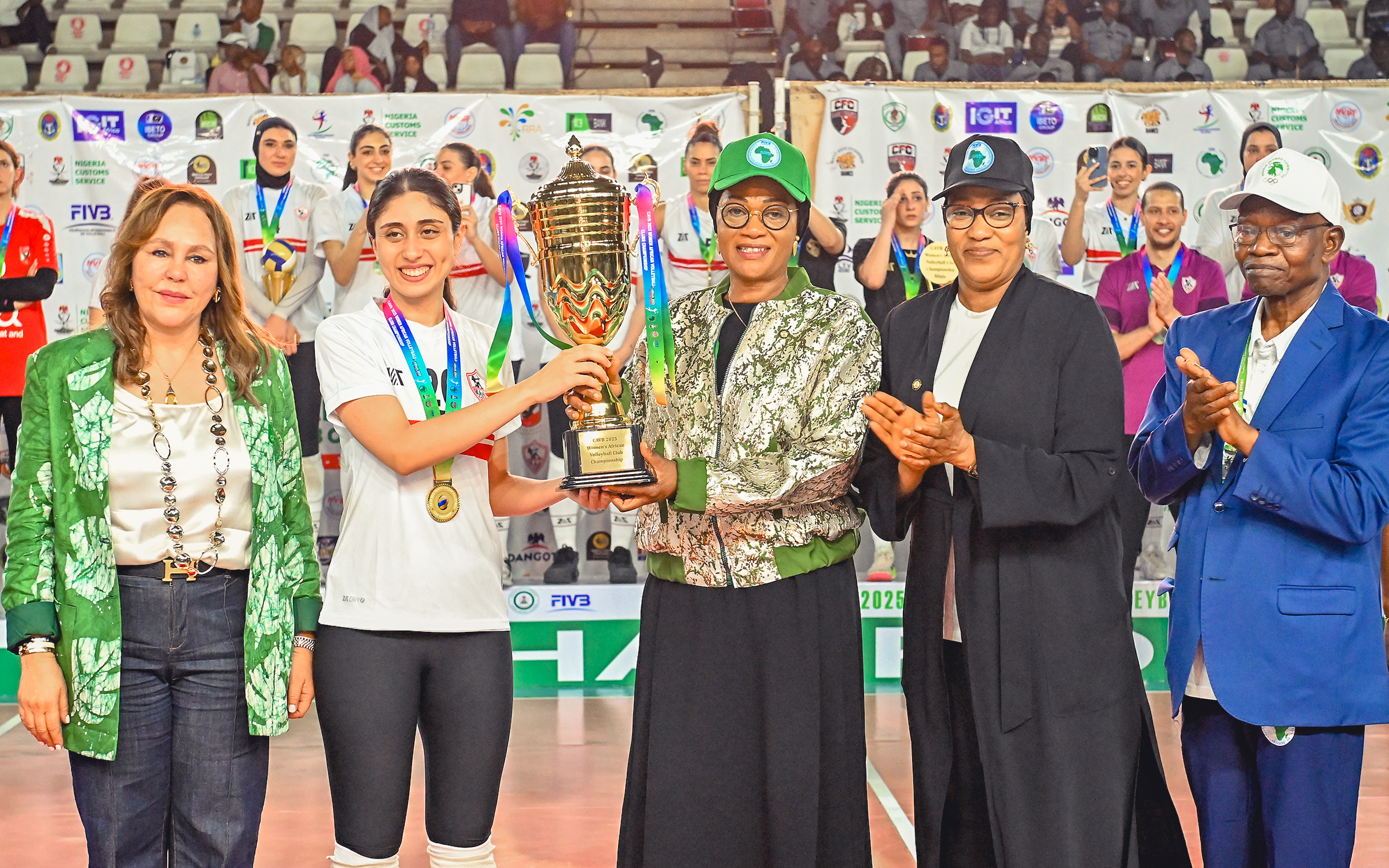 Her Excellency declares 2025 African Women’s Volleyball Championship closed