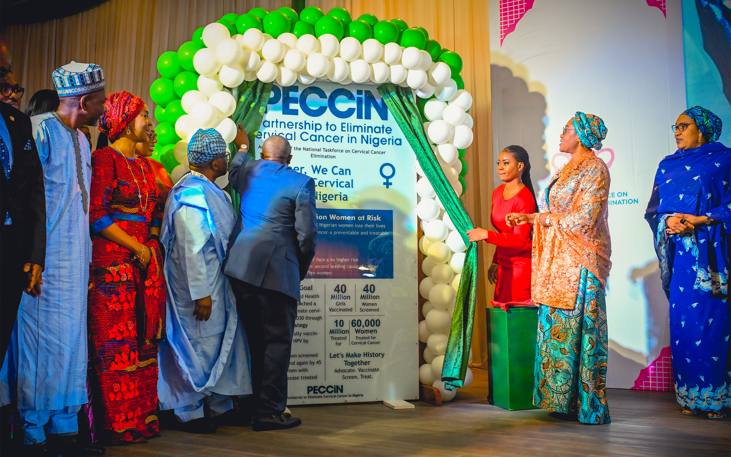 Her Excellency donates N1bn to fight Cervical Cancer in Nigeria