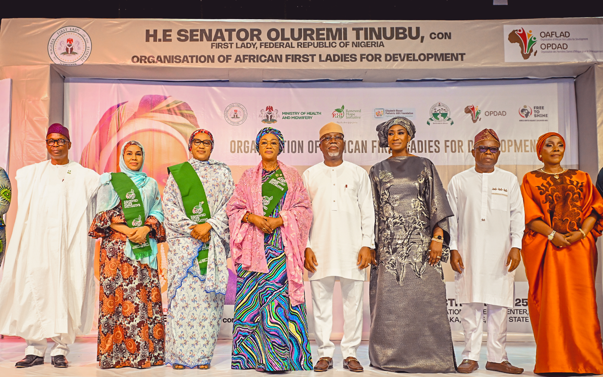 Her Excellency flags off Free to Shine campaign in South West Zone (Ondo state)