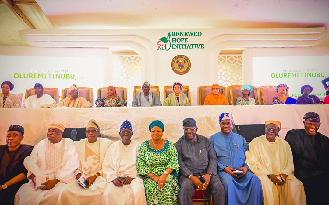 FIRST LADY OLUREMI TINUBU SAYS ALL INTERVENTIONS BY HER RENEWED HOPE INITIATIVE ARE NOT PARTY BIASED