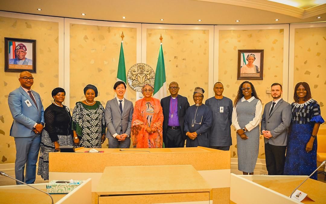 FIRST LADY OLUREMI TINUBU RECEIVES LAUSANNE MOVEMENT