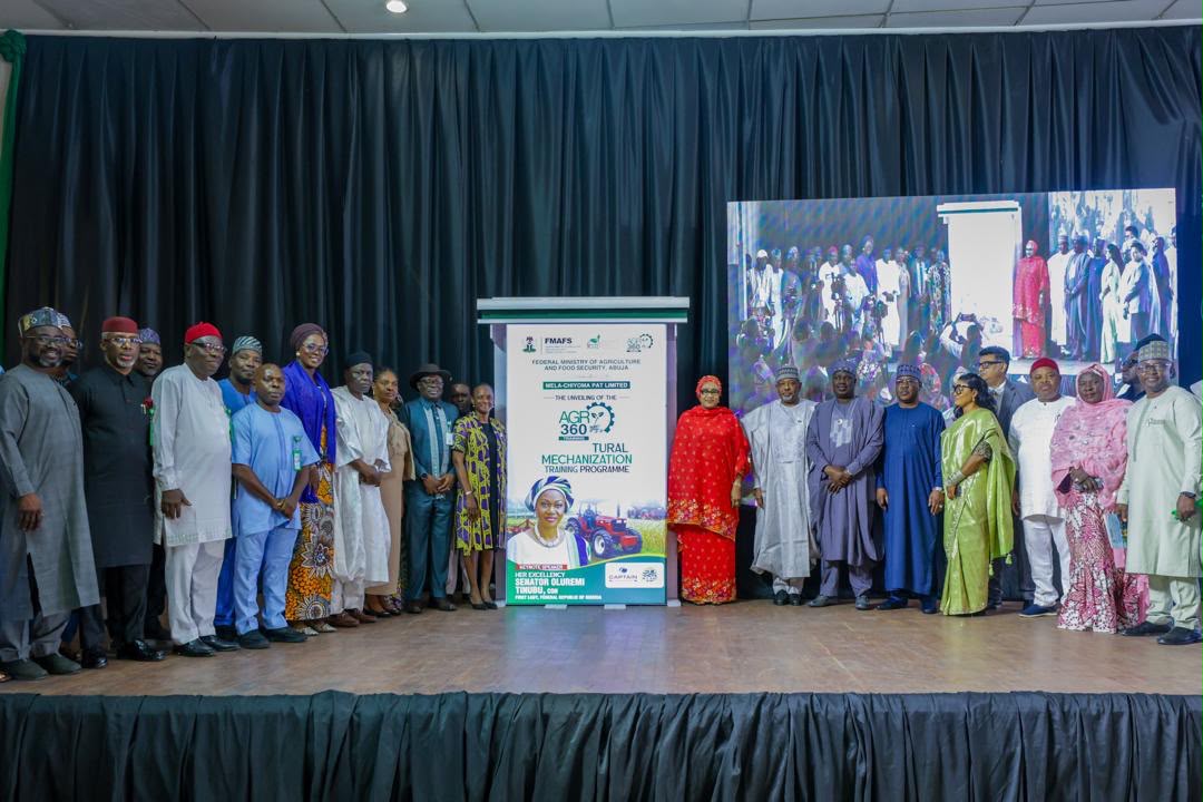 FIRST LADY OLUREMI TINUBU: AGRI360 INITIATIVE TO EMPOWER 5,000 WOMEN AND YOUTH IN AGRICULTURAL MECHANIZATION